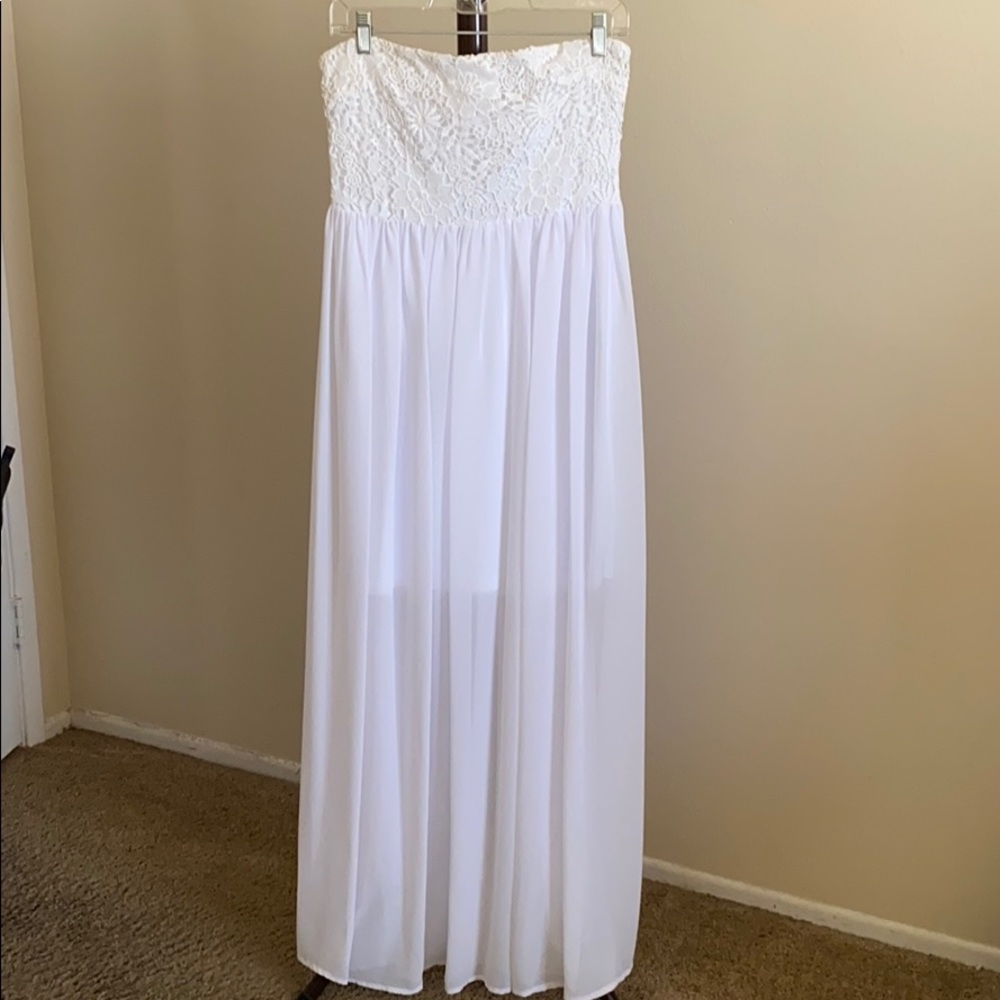 White dress